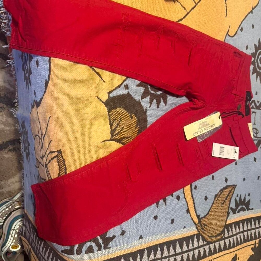 Jordan-craig Men's Red Jeans
